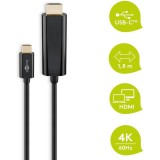 Laidas USB C → HDMI (K-K) 1.8m 4K (60Hz) Goobay